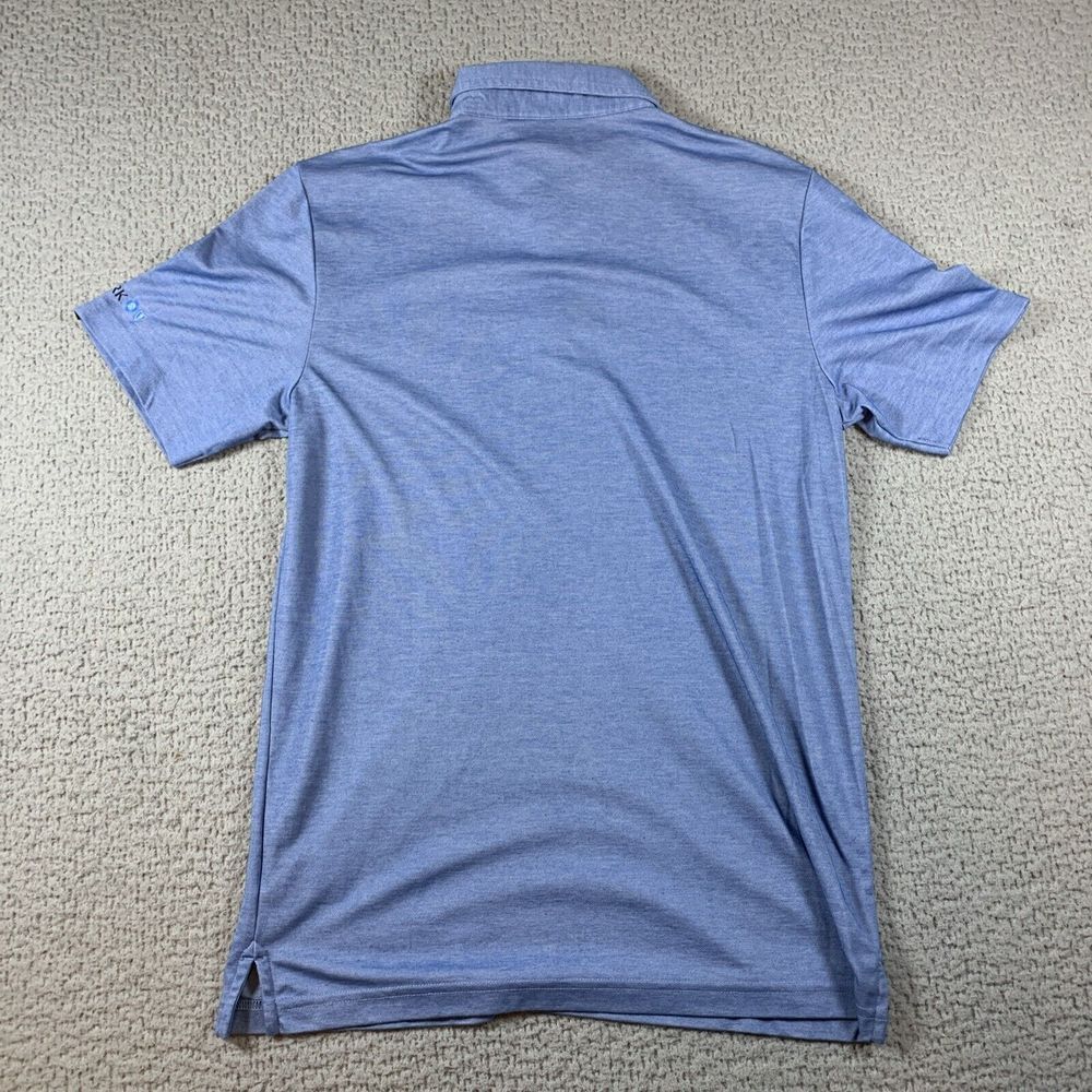 Pittsburgh Penguins Travis Mathew Mens Polo Shirt‎ Medium Blue - Picture 7 of 8